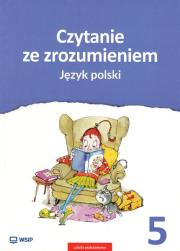 Okładka książki J.Polski  SP 5 Czytanie ze zrozumieniem WSiP