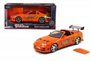 Opakowanie Jada F&F Toyota Supra orange 1995 1:24