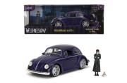 Opakowanie Jada Wednesday Volkswagen Beetle 1:24 z figurką