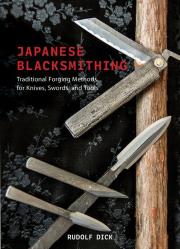 Japanese Blacksmithing wer. angielska. Autor: Rudolf Dick. Dadada.pl Okładka książki Japanese Blacksmithing wer. angielska