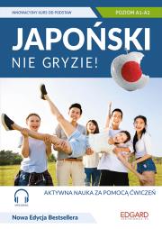 Japoński nie gryzie!. Autor: Agata Jagiełło. Dadada.pl Okładka książki Japoński nie gryzie!