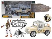 Opakowanie Jeep wojskowy z akcesoriami