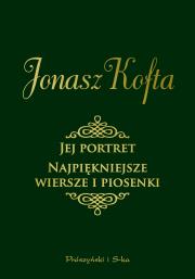 Jej portret. Najpiękniejsze wiersze i piosenki. Autor: Kofta Jonasz. Dadada.pl Okładka książki Jej portret. Najpiękniejsze wiersze i piosenki