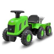 Jeździdełko traktor z przyczepą Benny zielony. Wydawca: Baby Mix. Dadada.pl Opakowanie Jeździdełko traktor z przyczepą Benny zielony