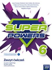Język angielski Super Powers zeszyt ćwiczeń dla klasy 6 szkoły podstawowej EDYCJA 2025-2027. Autor: Kevin Hadley. Dadada.pl Okładka książki Język angielski Super Powers zeszyt ćwiczeń dla klasy 6 szkoły podstawowej EDYCJA 2025-2027