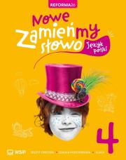 Okładka książki Język polski SP 4 Zamieńmy słowo ćwiczenia