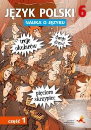 Język Polski SP Nauka O Języku 6/1 ćw. NPP. Autor: P. Borys, A. Halasz. Dadada.pl Okładka książki Język Polski SP Nauka O Języku 6/1 ćw. NPP