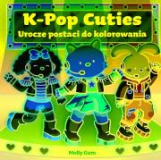 Okładka książki K-pop Cuties. Urocze postaci do kolorowania