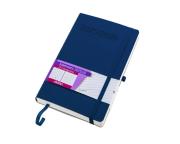 Okładka książki Kalendarz 18 miesięczny A5 TNS granatowy 2025/2026