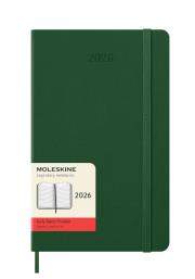 Opakowanie Kalendarz 2026 12M Moleskine L dzienny Myrtle Green 13x21cm