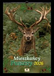 Opakowanie Kalendarz 2026 A3 ścienny mieszkańcy puszczy