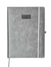 Kalendarz 2026 A4 Elegance dzienny V4 szary K-A4D. Wydawca: AVANTI. Dadada.pl Opakowanie Kalendarz 2026 A4 Elegance dzienny V4 szary K-A4D