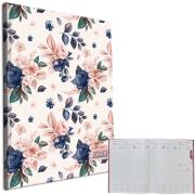 Opakowanie Kalendarz 2026 A4 tygodniowy niebieskie Róże