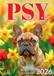 Opakowanie Kalendarz 2026 A4 Wieloplanszowy Psy