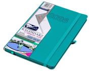 Opakowanie Kalendarz 2026 A5 12M + notes Hip hop turkusowy