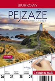 Kalendarz 2026 A5 biurkowy miesięczny. Wydawca: O-press. Dadada.pl Opakowanie Kalendarz 2026 A5 biurkowy miesięczny