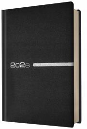 Opakowanie Kalendarz 2026 A5 dzienny czarny