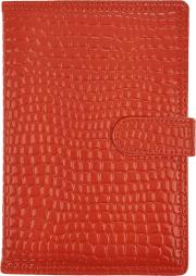 Opakowanie Kalendarz 2026 A5 dzienny z zapięciem krokodyl czerwony
