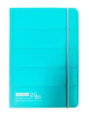 Kalendarz 2026 A5 LUX dzienny north face V2 turkusowy K-A5D NF. Wydawca: AVANTI. Dadada.pl Opakowanie Kalendarz 2026 A5 LUX dzienny north face V2 turkusowy K-A5D NF