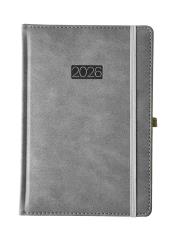 Kalendarz 2026 A5 LUX dzienny szary V4 K-A5D L. Wydawca: AVANTI. Dadada.pl Opakowanie Kalendarz 2026 A5 LUX dzienny szary V4 K-A5D L