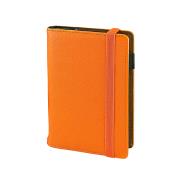 Opakowanie Kalendarz 2026 A5 tygodniowy na gumkę pomarańczowy KT41B-25