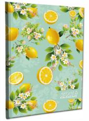 Opakowanie Kalendarz 2026 A5 tygodniowy notatka Cytryny Kwiat