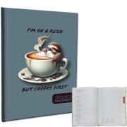 Opakowanie Kalendarz 2026 A5 tygodniowy notatka Leniwiec Kawa