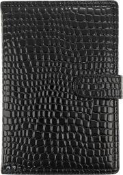 Opakowanie Kalendarz 2026 A5 tygodniowy z zapięciem krokodyl czarny