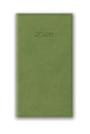 Opakowanie Kalendarz 2026 A6 tygodniowy kieszonkowy Vivella Jasnozielony