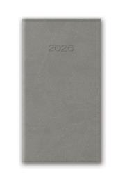 Opakowanie Kalendarz 2026 A6 tygodniowy kieszonkowy Vivella Szary
