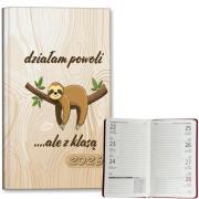 Opakowanie Kalendarz 2026 A6 tygodniowy Leniwiec z klasą