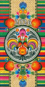 Opakowanie Kalendarz 2026 A6 tygodniowy Soft Koguty