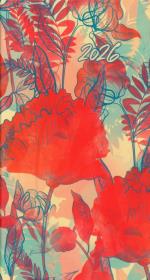 Opakowanie Kalendarz 2026 A6 tygodniowy Soft Kwiaty