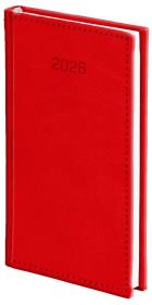 Opakowanie Kalendarz 2026 A6 tygodniowy Vivella czerwony