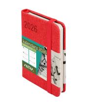 Okładka książki Kalendarz 2026 Awangarda A7 TDW czerwony