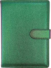 Opakowanie Kalendarz 2026 B5 dzienny z zapięciem hologram zielony