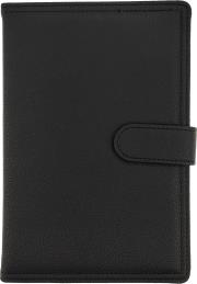 Opakowanie Kalendarz 2026 B5 tygodniowy z zapięciem ekoskóra czarny