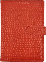 Opakowanie Kalendarz 2026 B5 tygodniowy z zapięciem krokodyl czerwony