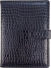 Opakowanie Kalendarz 2026 B5 tygodniowy z zapięciem krokodyl granatowy