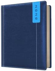 Kalendarz 2026 B6 dzienny niebieski. Wydawca: Evena. Dadada.pl Opakowanie Kalendarz 2026 B6 dzienny niebieski