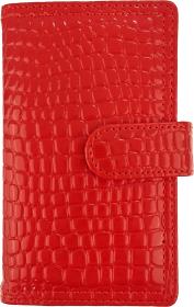 Opakowanie Kalendarz 2026 B6 dzienny z zapięciem krokodyl czerwony