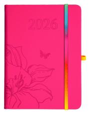 Opakowanie Kalendarz 2026 B6 tyg. Hip Hop różowy