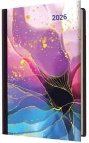 Kalendarz 2026 B6 tygodniowy akwarela. Wydawca: Evena. Dadada.pl Opakowanie Kalendarz 2026 B6 tygodniowy akwarela