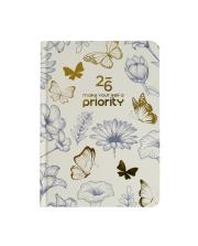Opakowanie Kalendarz 2026 B6 tygodniowy Motyle i Kwiaty
