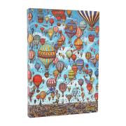 Kalendarz 2026 Balloon Festival dzienny Midi. Wydawca: PAPERBLANKS kalendarze. Dadada.pl Opakowanie Kalendarz 2026 Balloon Festival dzienny Midi