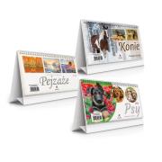 Opakowanie Kalendarz 2026 biurkowy stojący 19,5x11cm MIX