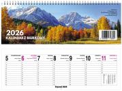 Opakowanie Kalendarz 2026 Biurkowy Tygodniowy 29x10cm
