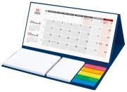 Opakowanie Kalendarz 2026 Biurkowy z notesem granatowy