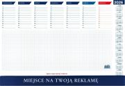 Opakowanie Kalendarz 2026 biuwar mały z listwą
