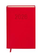 Okładka książki Kalendarz 2026 Colorfix A5 DNS czerwony